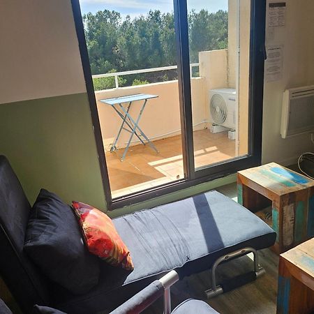 Domaine De La Coudouliere, T2 Climatise Terrasse Vue Mer Sans Vis A Vis Plage A 100M Сикс-Фор-ле-Плаж Стая снимка